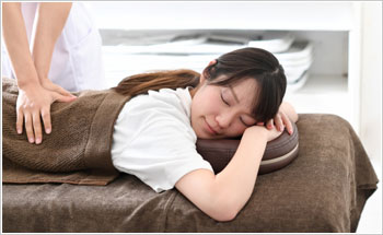 有国家資格者のマッサージ